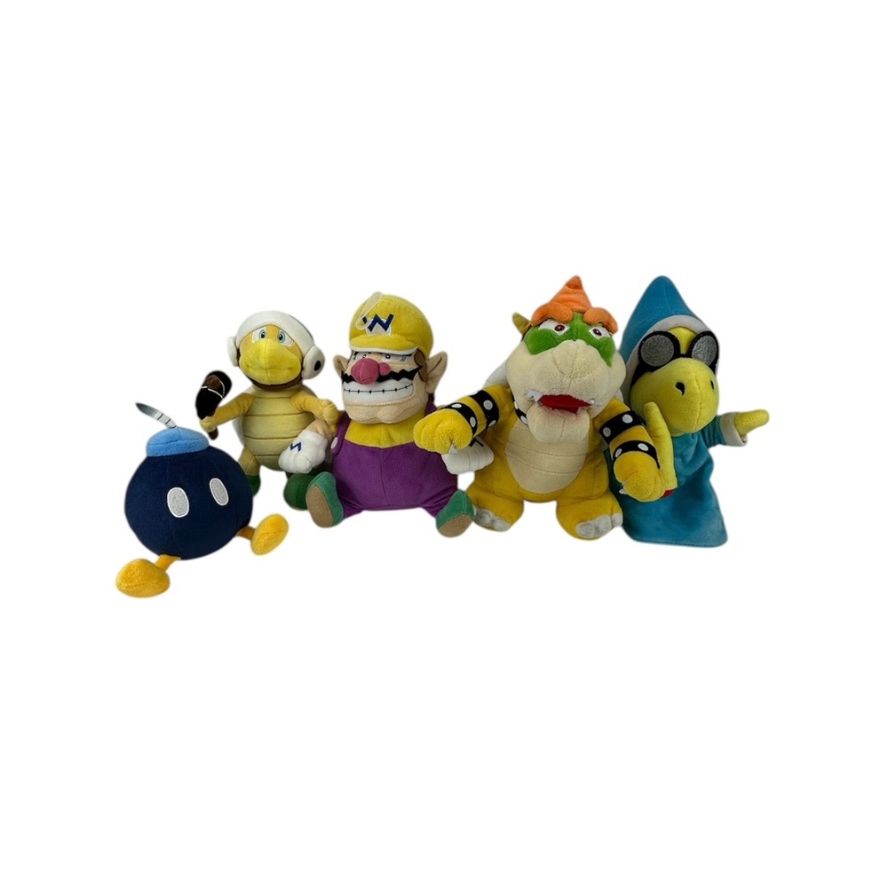 Nintendo Super Mario Plush Bundle (5)